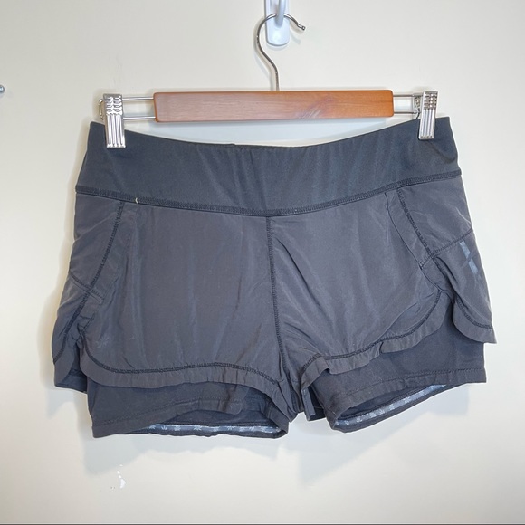 Athleta Pants - Athleta Black Compression Lined Running Athletic Shorts